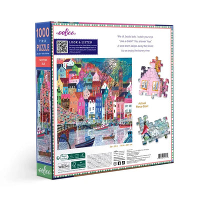 Scottish Isle 1000 Piece Jigsaw Puzzle eeBoo