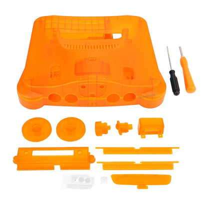 N64 Replacement Translucent Shell Case Housing Nintendo 64