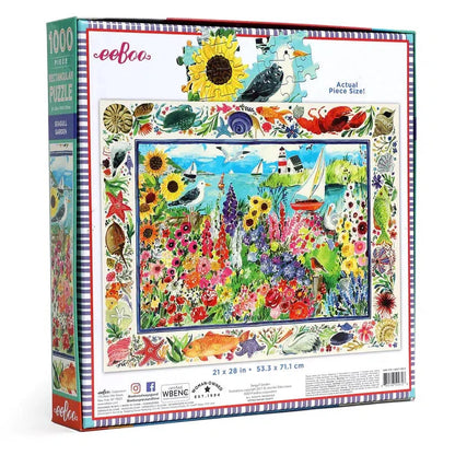 Seagull Garden 1000 Piece Jigsaw Puzzle eeBoo