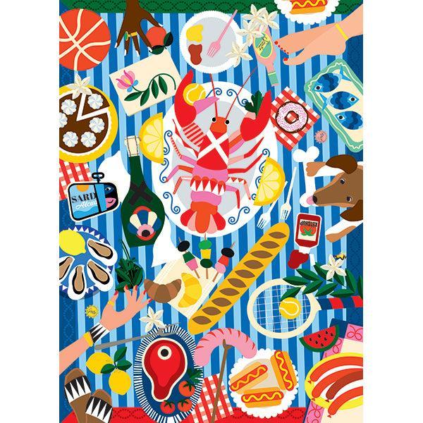 Seaside Feast 1000 Piece Jigsaw Puzzle Holiyay