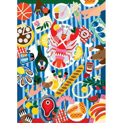 Seaside Feast 1000 Piece Jigsaw Puzzle Holiyay