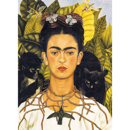 Self-Portrait with Thorn Necklace & Hummingbird 1000 Piece Jigsaw Puzzle Eurographics