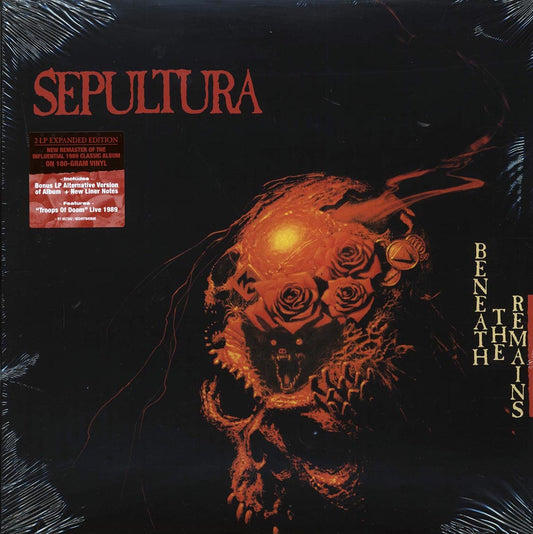 Sepultura - Beneath the Remains [2020 Remastered 180G] [New Double Vinyl Record LP]