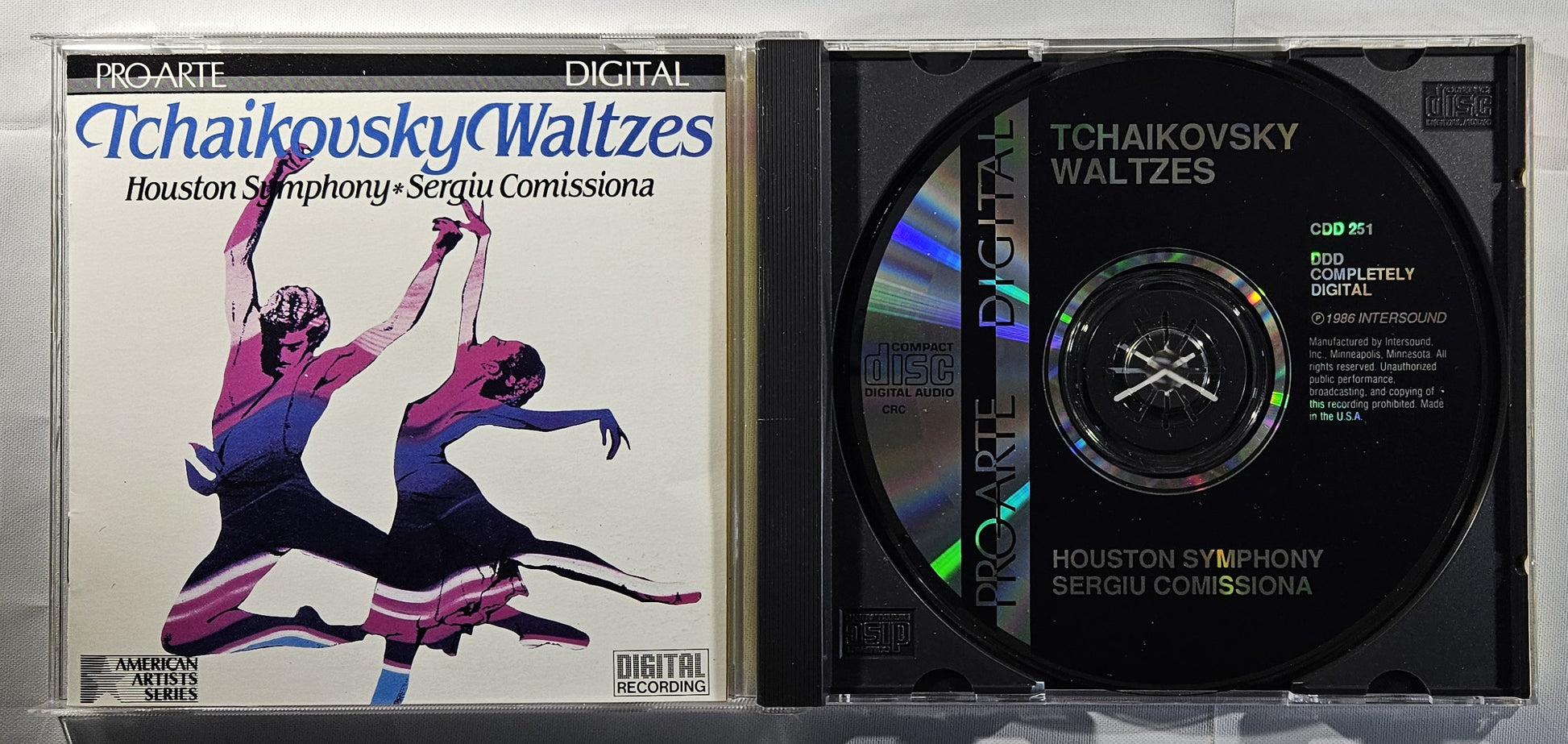 Sergiu Comissiona - Tchaikovsky Waltzes [1986 Used CD]