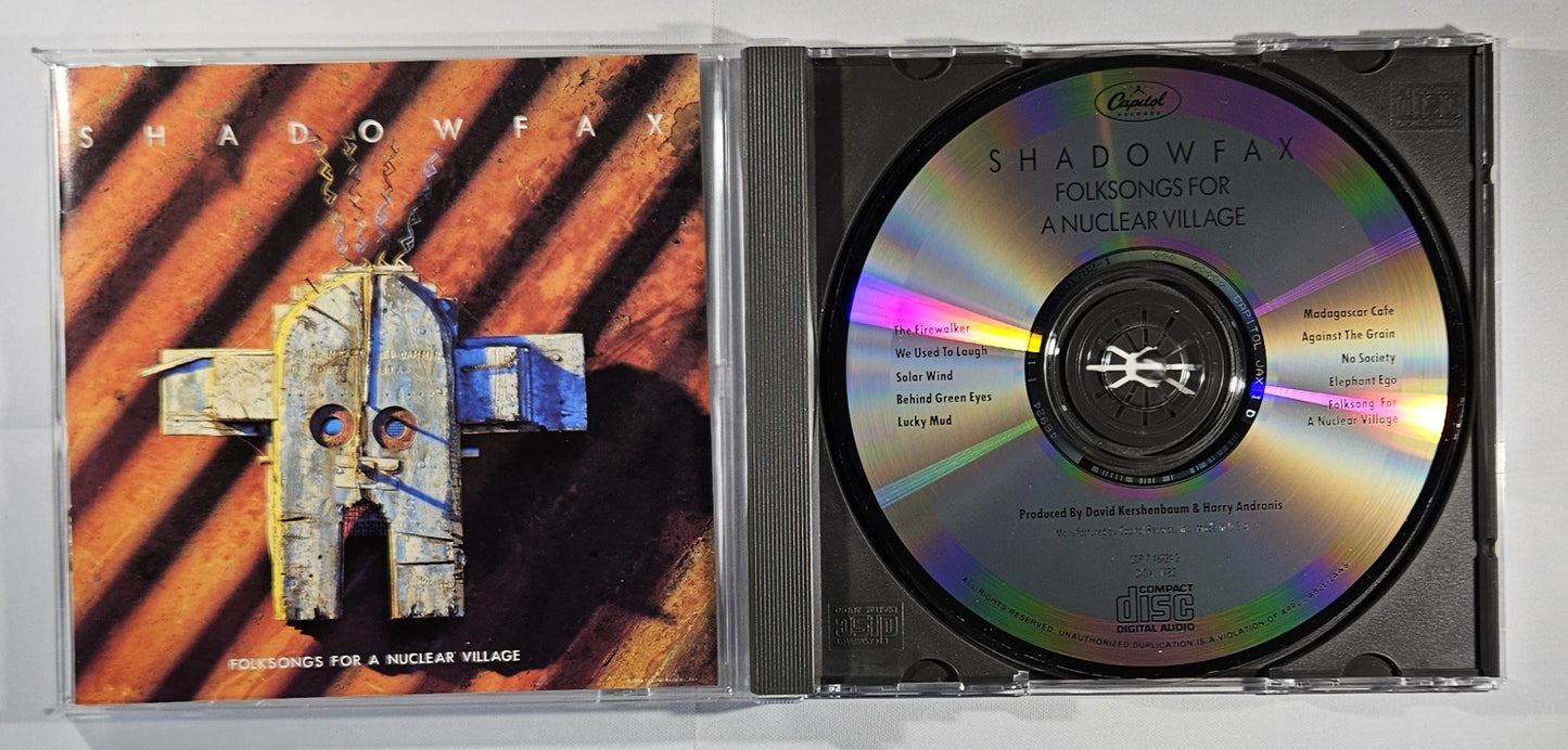 Shadowfax - Folksongs for a Nuclear Village [1988 Used CD]