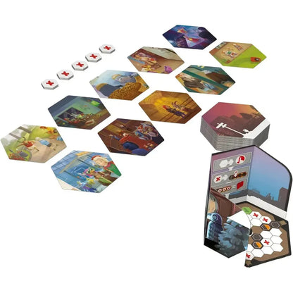 Shadows Amsterdam - Strategic Detective Tile Game - Libellud