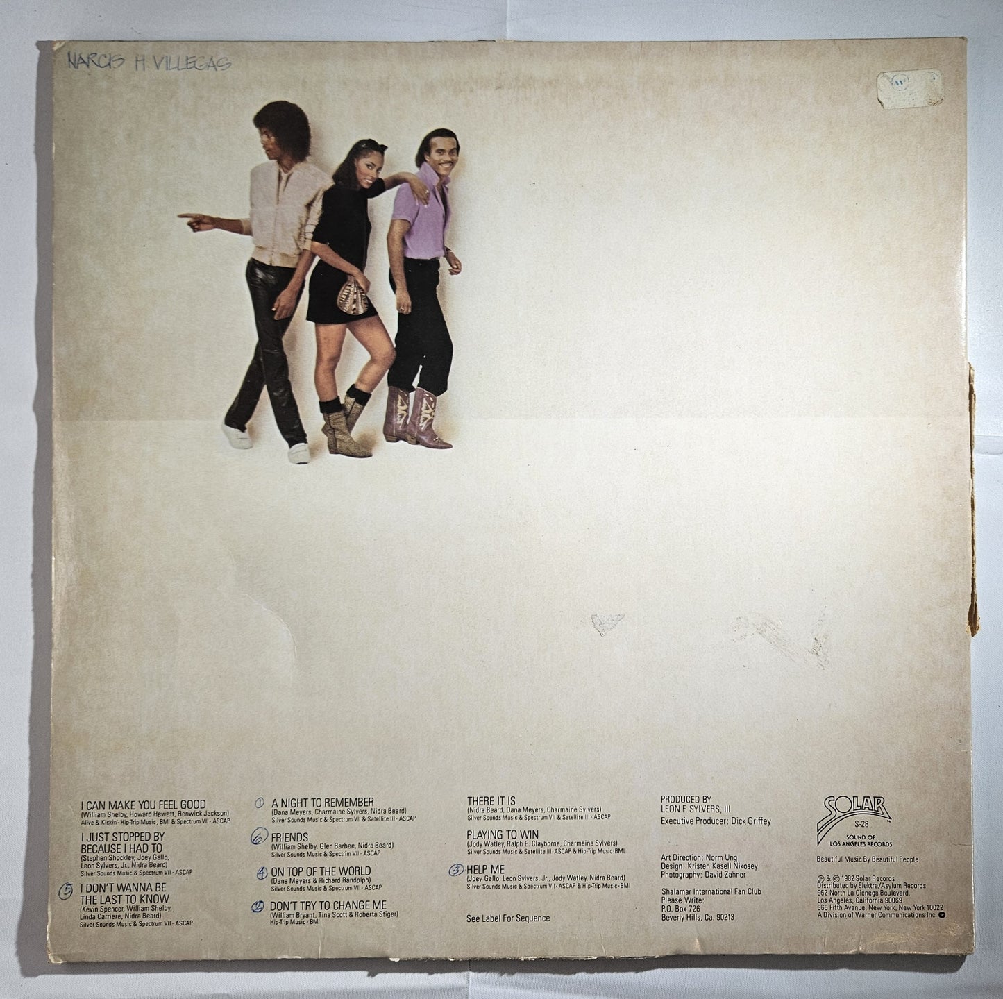 Shalamar - Friends [1982 Allied Pressing] [Used Vinyl Record LP] [B]