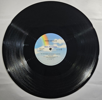 Shana Douglas - My Love Is Right [1989 Promo] [Used Vinyl Record 12" Single]