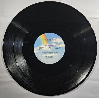 Shana Douglas - My Love Is Right [1989 Promo] [Used Vinyl Record 12" Single]