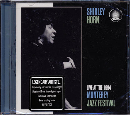 Shirley Horn - Live at The 1994 Monterey Jazz Festival [2008 New CD]