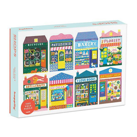 Shops 1000 Piece Jigsaw Puzzle Happily