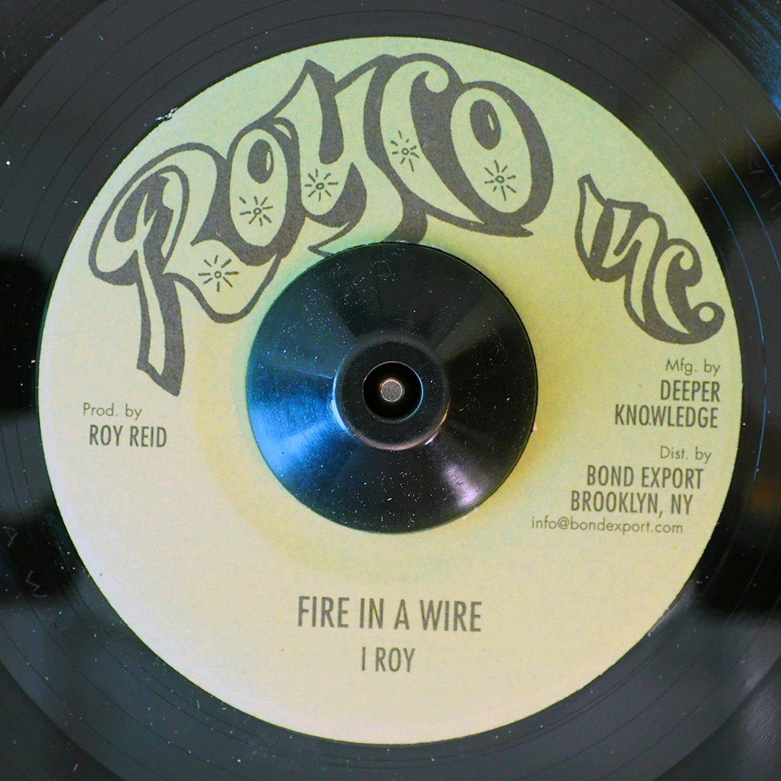 I Roy - Fire In A Wire  /  Warlord Of Zenda Dub [New] [New Vinyl 7"]