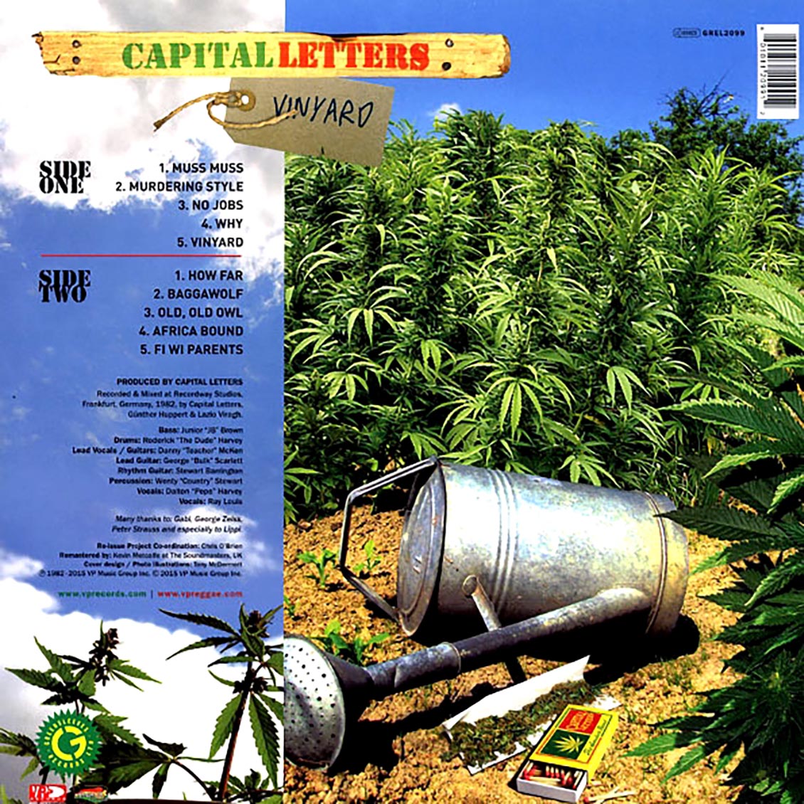 Capital Letters - Vineyard [B] [New Vinyl Record LP]