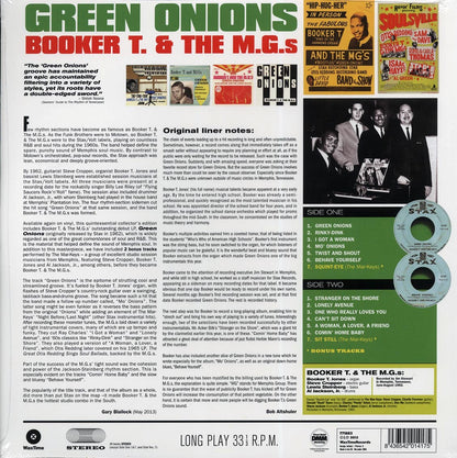 Booker T & The MG's - Green Onions (ltd. ed.) (180g) [New Vinyl Record LP]