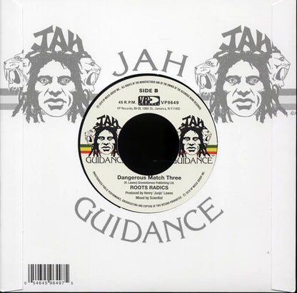 Hugh Mundell - Jacqueline  /  Scientist & Roots Radics - Version [New Vinyl Record 7" Single]