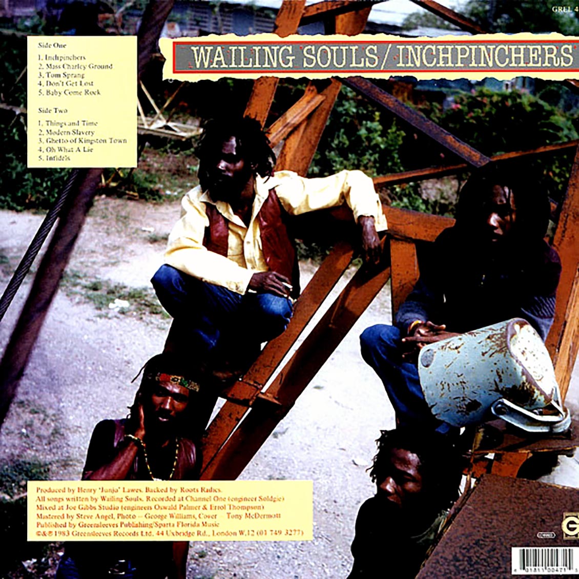Wailing Souls - Inchpinchers [New Vinyl Record LP]