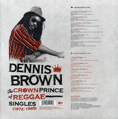 Dennis Brown - The Crown Prince Of Reggae: Singles 1972-1985 [New Vinyl Record LP]