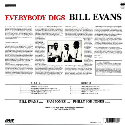 Bill Evans - Everybody Digs Bill Evans (ltd. ed.) (180g) [New Vinyl Record LP]