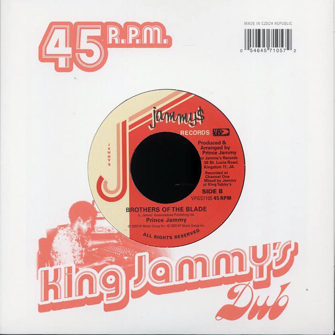 Sugar Minott - Give The People What They Want  /  Prince Jammy - Brothers Of The Blade [New Vinyl Record 7" Single]