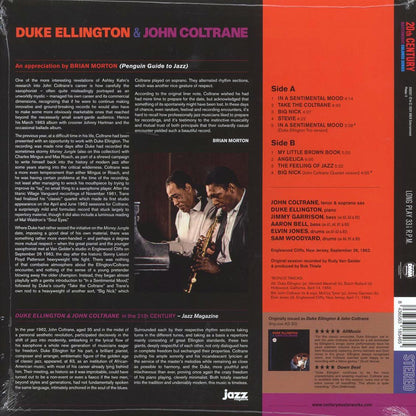 Duke Ellington, John Coltrane - Duke Ellington & John Coltrane (+2 bonus tracks) (ltd. ed.) (180g) (red vinyl) [New Vinyl Record LP]