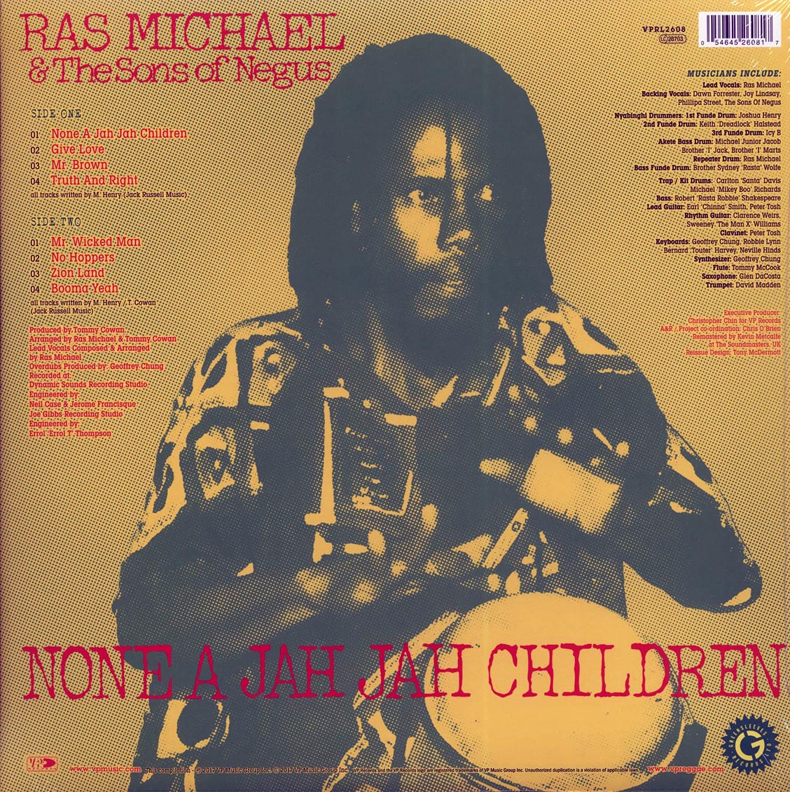 Ras Michael & The Sons Of Negus - None A Jah Jah Children [New Vinyl Record LP]