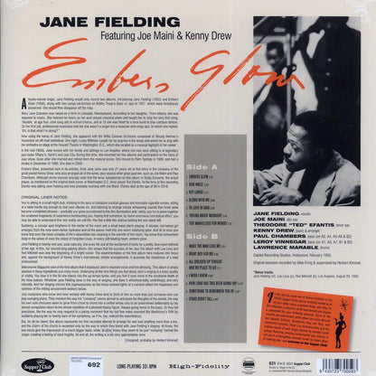 Jane Fielding, The Kenny Drew Quintet - Embers Glow (+4 bonus tracks) (ltd. ed.) (180g) [New Vinyl Record LP]