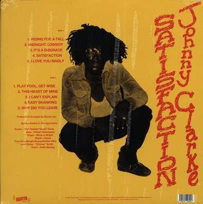 Johnny Clarke - Satisfaction [New Vinyl Record LP]