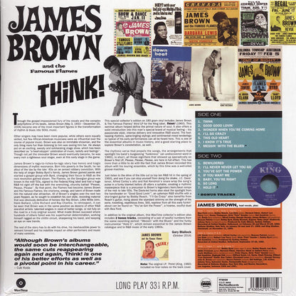 James Brown & The Famous Flames - Think (incl. mp3) (180g) [New Vinyl Record LP]