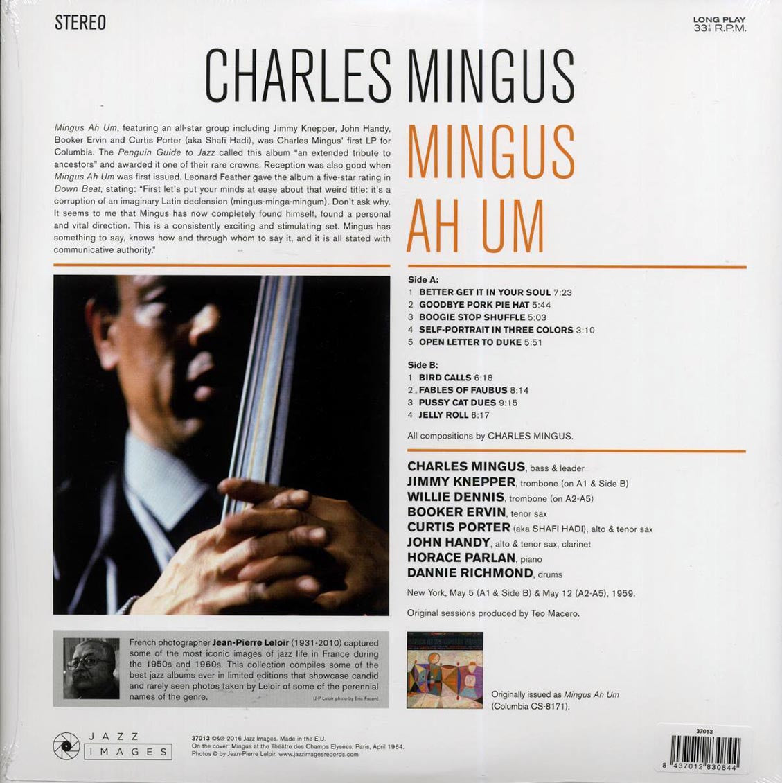 Charles Mingus - Mingus Ah Um (ltd. ed.) (180g) [New Vinyl Record LP]