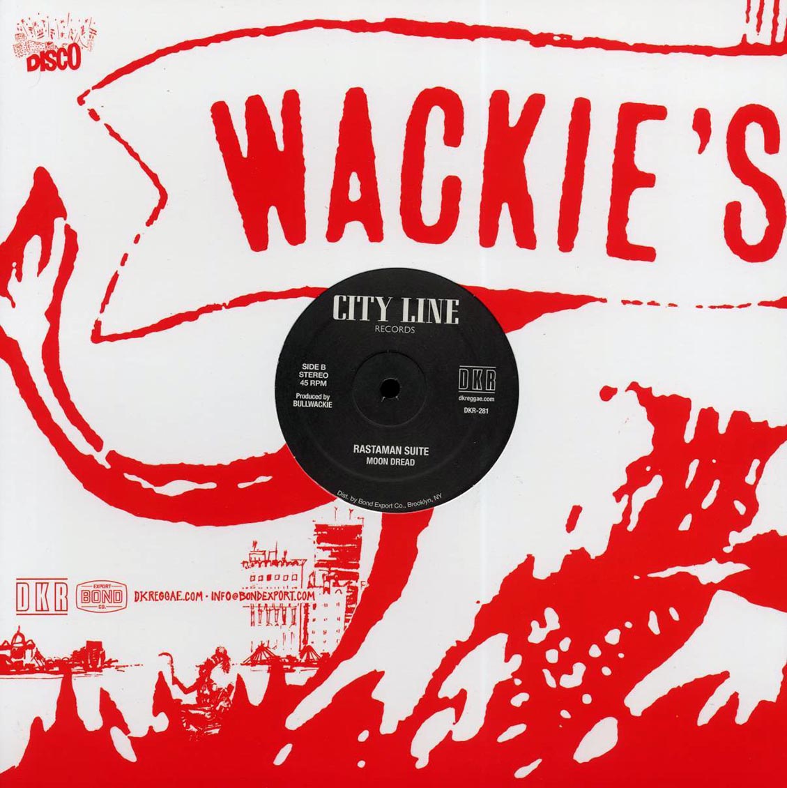 Stranger Cole - Capture Land; Wanachi - Black Root  /  Moon Dread - Rastaman Suite (Extended Mix) [New Vinyl Record 12" Single]