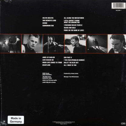 U2 - Rattle And Hum (2xLP) (180g) [New Vinyl Record LP]