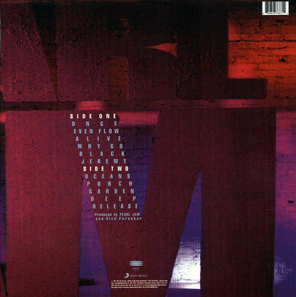 Pearl Jam - Ten [New Vinyl Record LP]