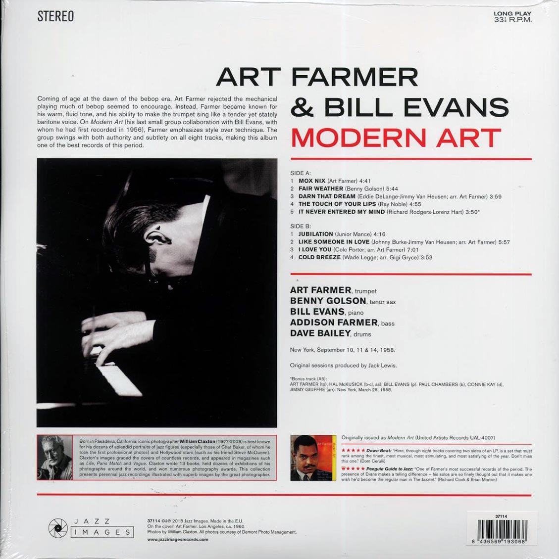 Art Farmer, Bill Evans - Modern Art (ltd. ed.) (180g) [New Vinyl Record LP]