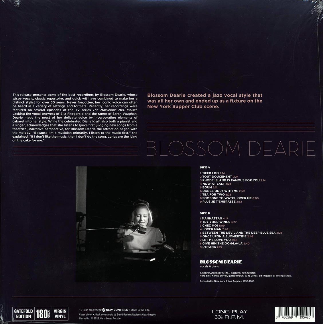 Blossom Dearie - The Hits (ltd. ed.) (180g) [New Vinyl Record LP]
