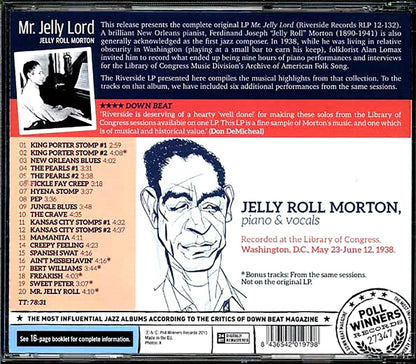 Jelly Roll Morton - Mr. Jelly Lord (incl. large booklet) [New] [New CD]