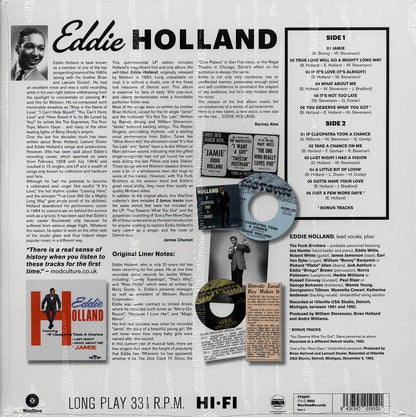 Eddie Holland - Eddie Holland (ltd. ed.) (incl. mp3) (180g) [New Vinyl Record LP]