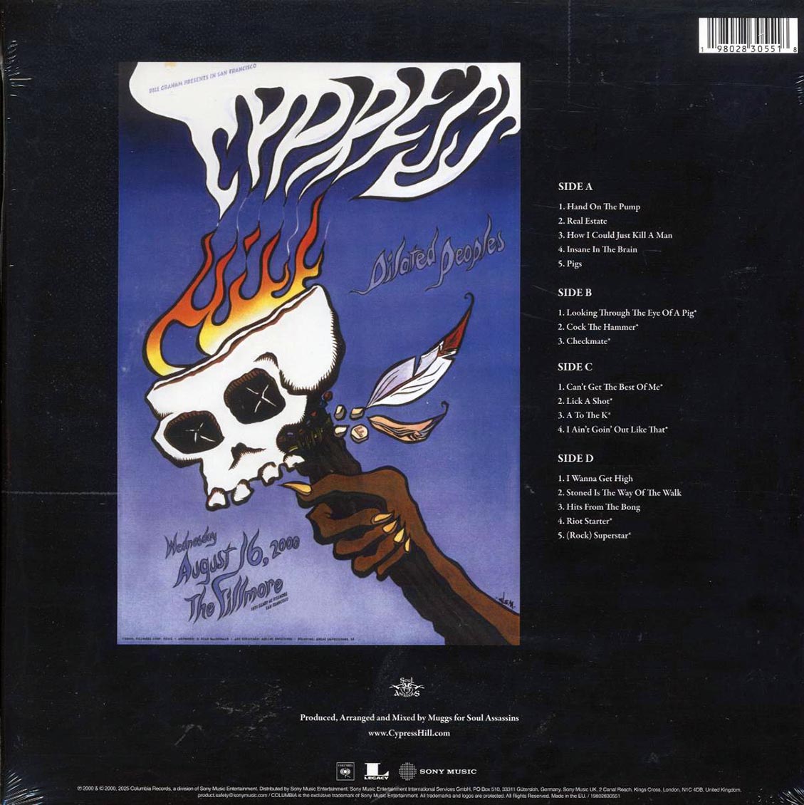 Cypress Hill - Live At The Fillmore [New Vinyl Record LP]
