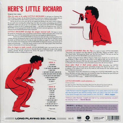 Little Richard - Here's Little Richard (+8 bonus tracks) (ltd. ed.) (180g) [New Vinyl Record LP]