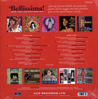Orietta Berti, Mina, Caterina Cabelli, Etc. - Bellissima! More 1960s She-Pop From Italy (180g) [New Vinyl Record LP]