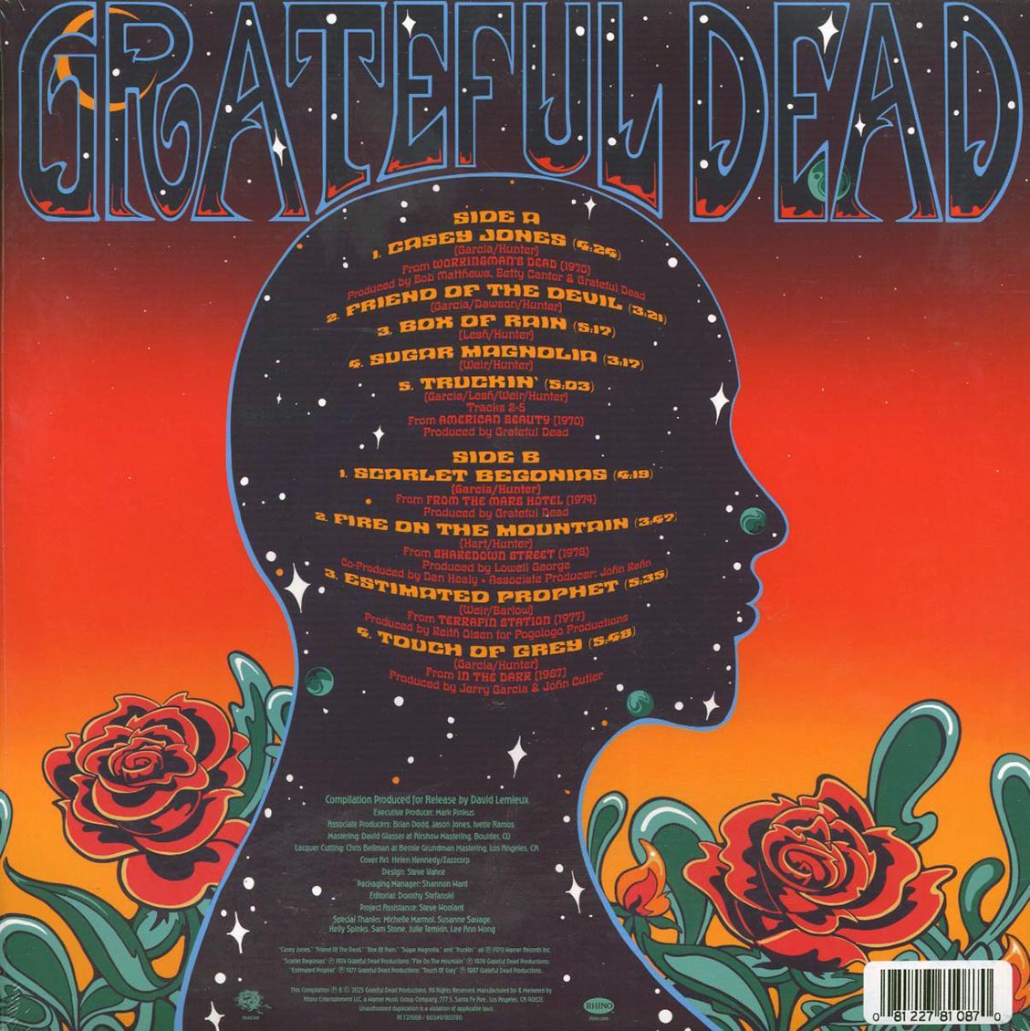 Grateful Dead - Gratest Hits (60th Anniv. Ed.) (ltd. ed.) (magenta vinyl) [New Vinyl Record LP]