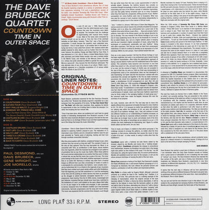 Dave Brubeck Quartet - Countdown: Time In Outer Space (+bonus track) (ltd. ed.) (180g) (remastered) [New Vinyl Record LP]
