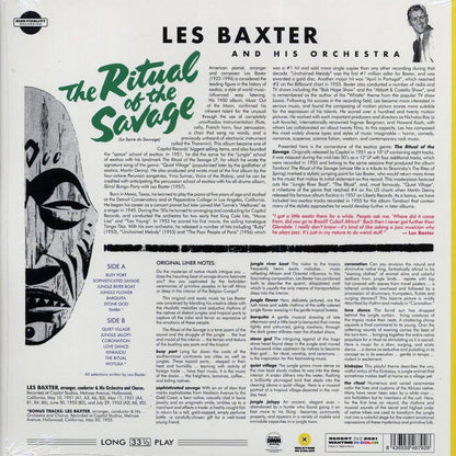 Les Baxter & His Orchestra - Ritual Of The Savage (Le Sacre Du Sauvage) (+2 bonus tracks) (ltd. ed.) (180g) (yellow vinyl) [New Vinyl Record LP]