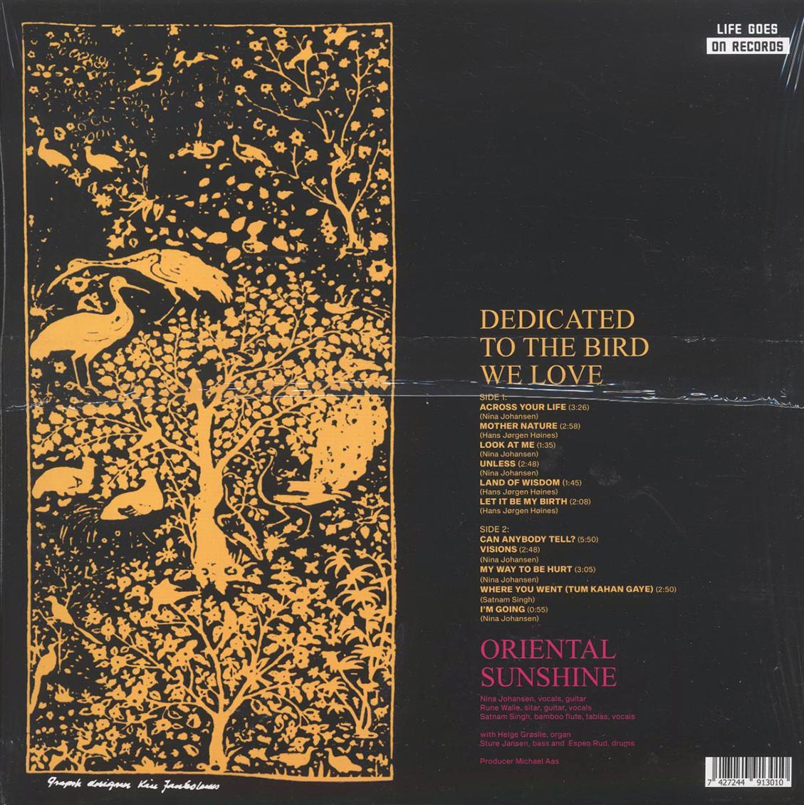 Oriental Sunshine - Dedicated To The Bird We Love [New Vinyl Record LP]