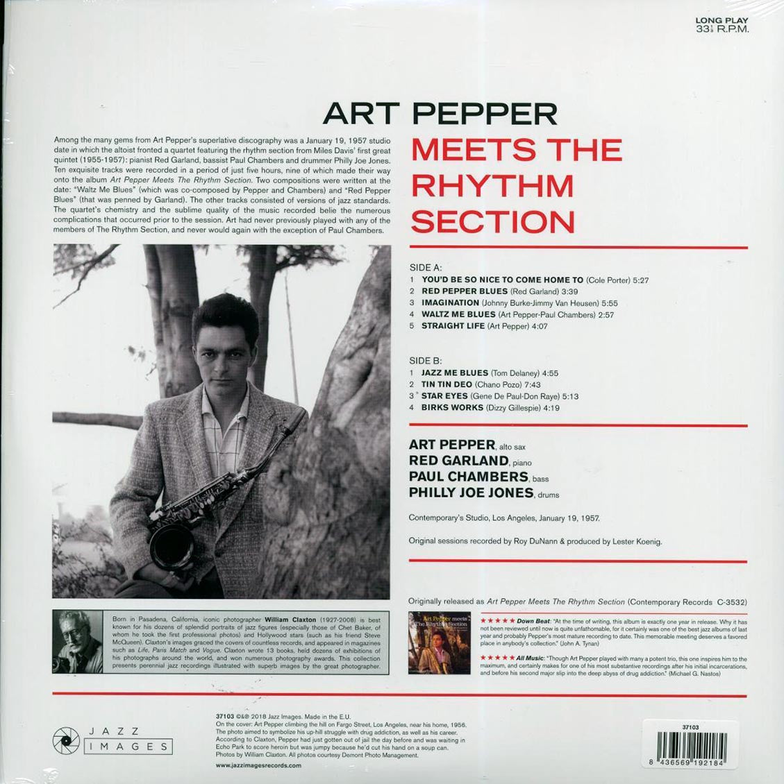Art Pepper - Meets The Rhythm Section (ltd. ed.) (180g) [New Vinyl Record LP]