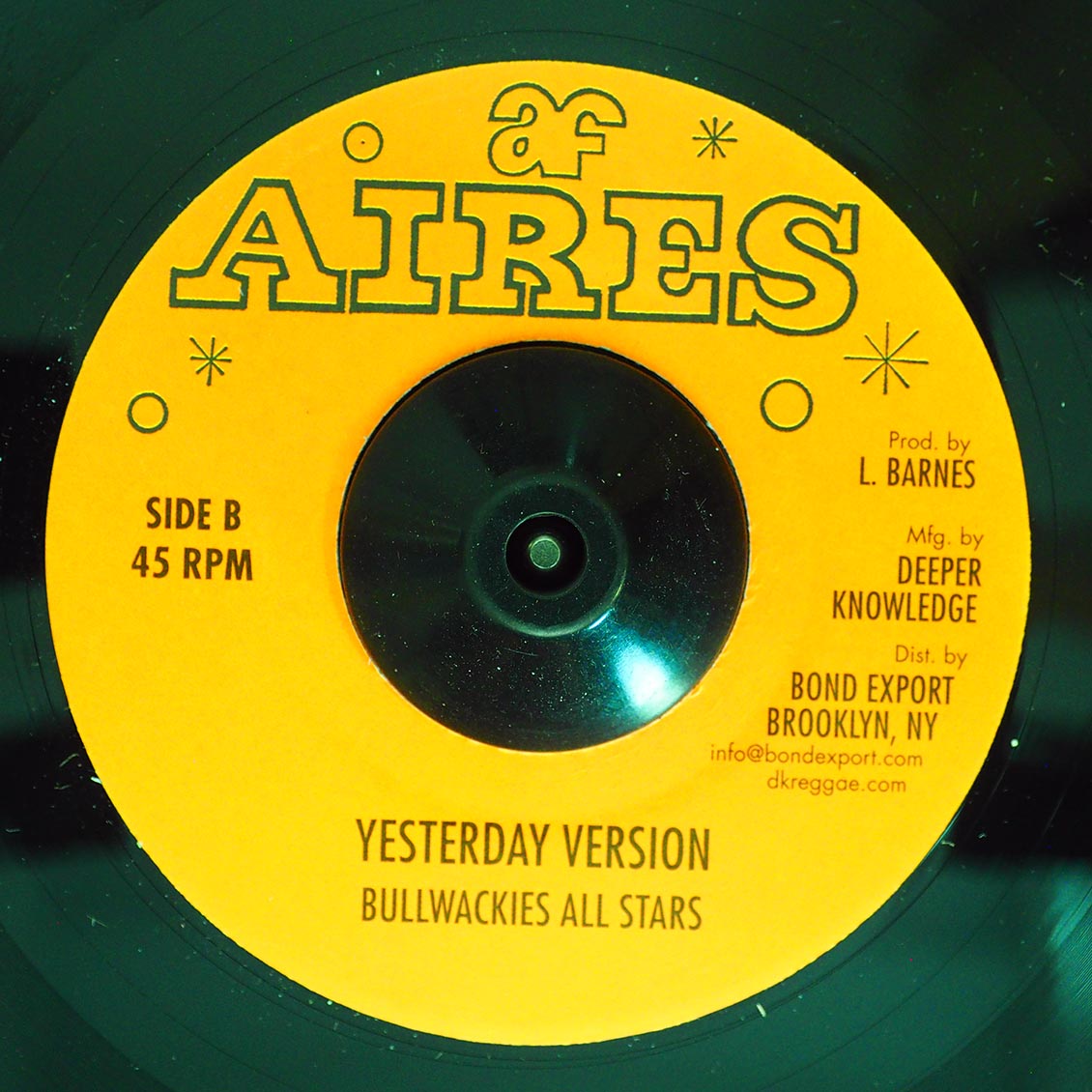 Noel Robinson - It's Like Yesterday  /  Bullwackies All Stars - Yesterday Version [New] [New Vinyl 7"]