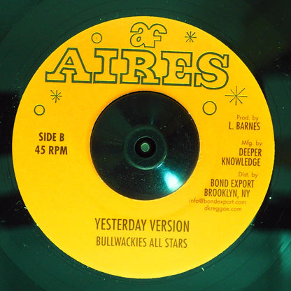 Noel Robinson - It's Like Yesterday  /  Bullwackies All Stars - Yesterday Version [New] [New Vinyl 7"]