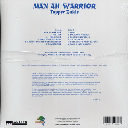 Tappa Zukie - Man Ah Warrior [New Vinyl Record LP]