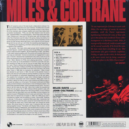 Miles Davis, John Coltrane - Miles & Coltrane (ltd. ed.) (180g) (remastered) [New Vinyl Record LP]