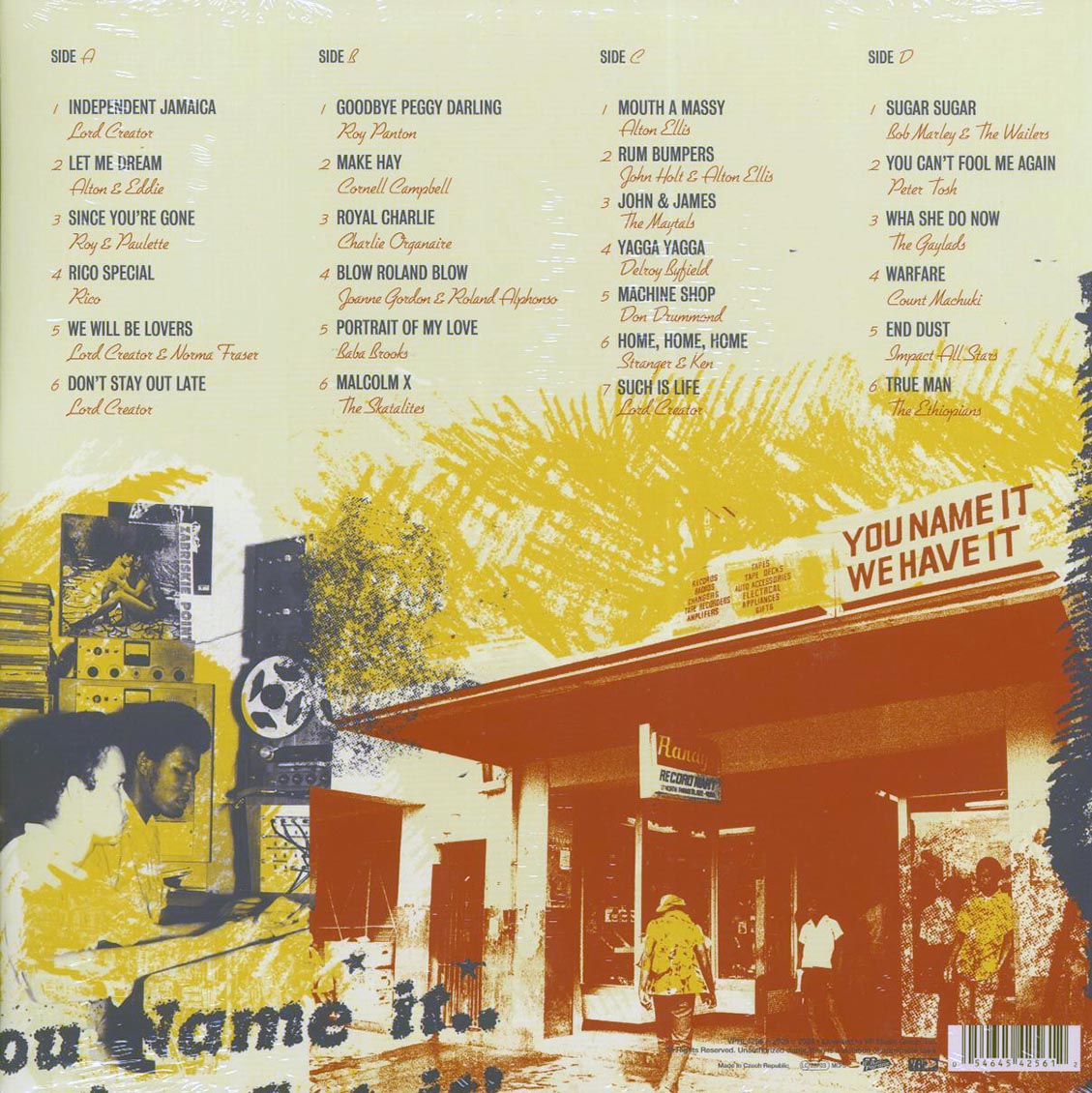 Alton Ellis, The Skatalites, Lord Creator, Peter Tosh, Etc. - Randy's 50th Anniversary Chapter 1: Reggae Anthology (2xLP) [New Vinyl Record LP]
