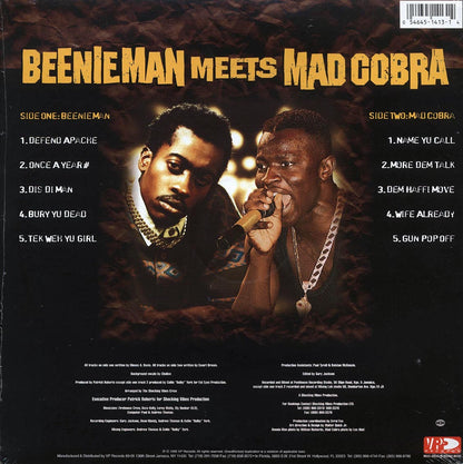 Beenie Man, Mad Cobra - Beenie Man Meets Mad Cobra (orig. press) [New Vinyl LP]